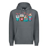 Rock mom fuel coffee cups Premium Hoodie - OliviaCreatesArt
