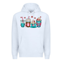 White mom fuel coffee cups Premium Hoodie - OliviaCreatesArt