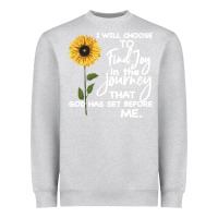Heather Grey I Will Choose To Find Joy In The Journey That God Heavyweight Sweatshirt - Bettercallsaul