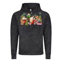 Vintage Black gingerbread coffee Vintage Hoodie - MaliasSmallBusiness