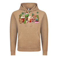 Vintage Coffee gingerbread coffee Vintage Hoodie - MaliasSmallBusiness