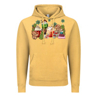 Vintage Mustard gingerbread coffee Vintage Hoodie - MaliasSmallBusiness