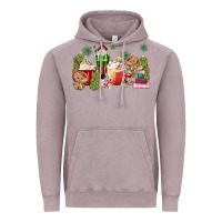 Vintage Zinc gingerbread coffee Vintage Hoodie - MaliasSmallBusiness