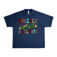 Navy holiday spirit activate Urban Heavy Tee - JahusDesignShop