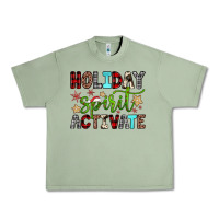 Oil Green holiday spirit activate Urban Heavy Tee - JahusDesignShop