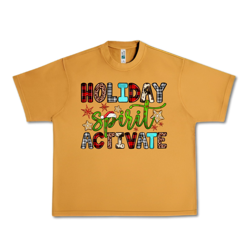 Holiday Spirit Activate Urban Heavy Tee by JahusDesignShop | Teevron