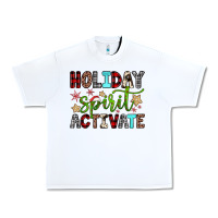 White holiday spirit activate Urban Heavy Tee - JahusDesignShop