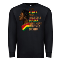 Black I am black man Premium Sweatshirt - FaDigitalArtStudio