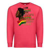 Cardinal I am black man Premium Sweatshirt - FaDigitalArtStudio