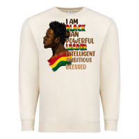 Sandshell I am black man Premium Sweatshirt - FaDigitalArtStudio
