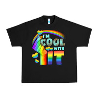 Black Lgbtq İ'm Cool With İt Urban Heavy Tee - BundleAndBundleShop
