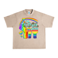 French Oak Lgbtq İ'm Cool With İt Urban Heavy Tee - BundleAndBundleShop