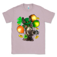 Lilac St. Patricks Clovers With Donkey Classic Tee - BundleAndBundleShop