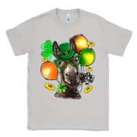 Moon Dust St. Patricks Clovers With Donkey Classic Tee - BundleAndBundleShop