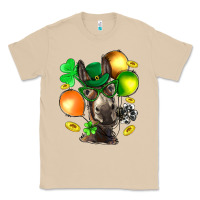 Mushroom St. Patricks Clovers With Donkey Classic Tee - BundleAndBundleShop