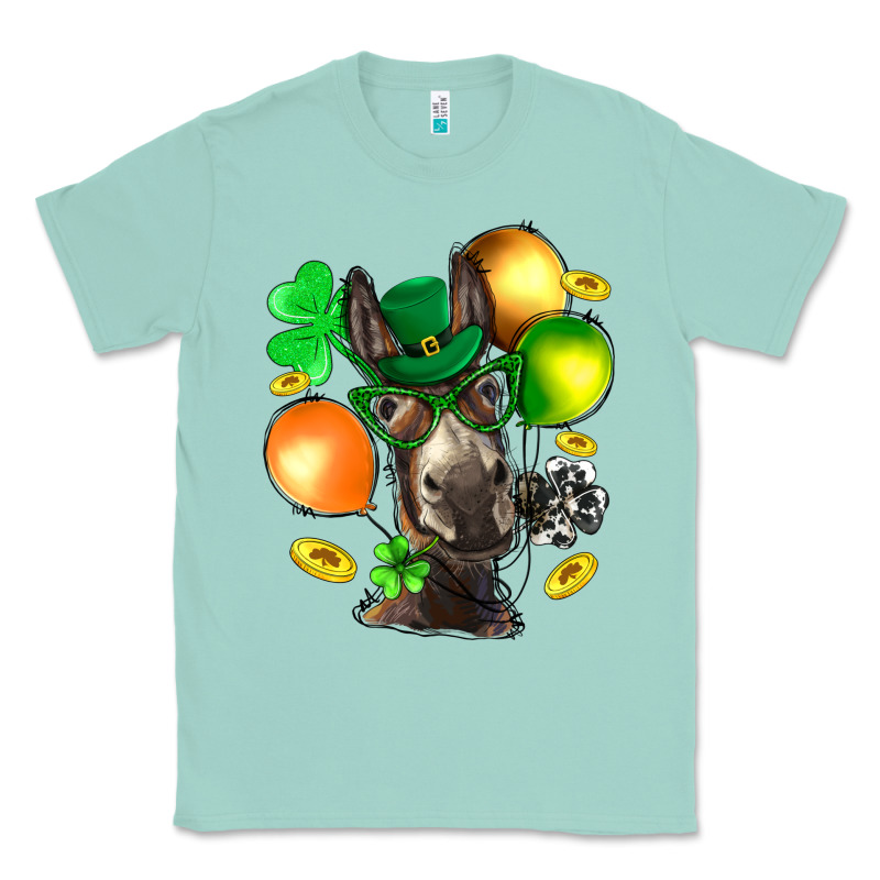 St. Patricks Clovers With Donkey Classic Tee by BundleAndBundleShop | Teevron