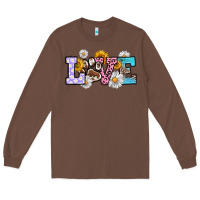 Chestnut dog paw love Long Sleeve Tee - RanaPortraitStore