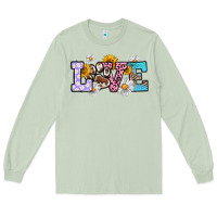 Matcha dog paw love Long Sleeve Tee - RanaPortraitStore