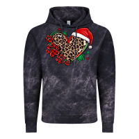 Cloud Black christmas paw heart Vintage Hoodie - MaliasSmallBusiness