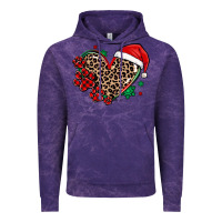 Cloud Purple christmas paw heart Vintage Hoodie - MaliasSmallBusiness