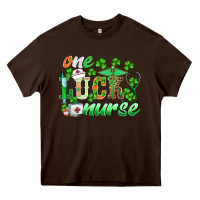 St.patricks One Lucky Nurse Heavy Core Tee | Teevron