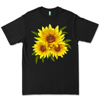 Black maximillian perennial sunflower Premium Tee - LillyAllenDesigns