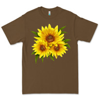Cacao maximillian perennial sunflower Premium Tee - LillyAllenDesigns