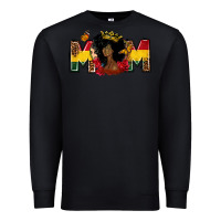 Black Juneteenth mom Premium Sweatshirt - FaDigitalArtStudio