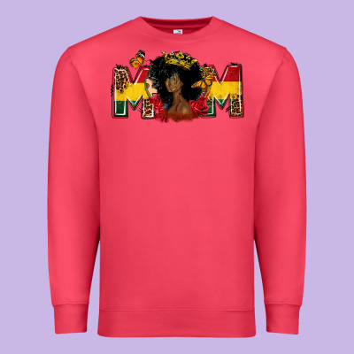 Juneteenth Mom Premium Sweatshirt Designed By Fadigitalartstudio