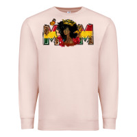 Pale Pink Juneteenth mom Premium Sweatshirt - FaDigitalArtStudio