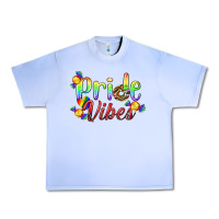 Grape Ice Pride Vibes LGBTQ Urban Heavy Tee - BundleAndBundleShop