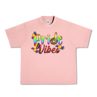 Salmon Pride Vibes LGBTQ Urban Heavy Tee - BundleAndBundleShop