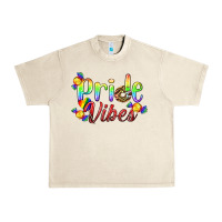 Sandshell Pride Vibes LGBTQ Urban Heavy Tee - BundleAndBundleShop