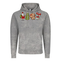 Cloud Rock christmas milk and cookies Vintage Hoodie - MaliasSmallBusiness