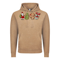 Vintage Coffee christmas milk and cookies Vintage Hoodie - MaliasSmallBusiness
