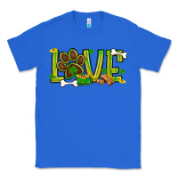 True Royal St. Patrick's Day love dog paw Classic Tee - BundleAndBundleShop