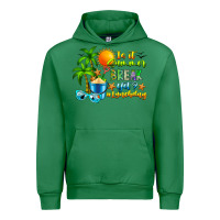 Emerald Is It Summer Break Urban Hoodie - CowhideDigitalArt