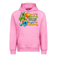 Fuchsia Pink Is It Summer Break Urban Hoodie - CowhideDigitalArt