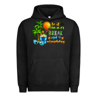 Pigment Black Is It Summer Break Urban Hoodie - CowhideDigitalArt