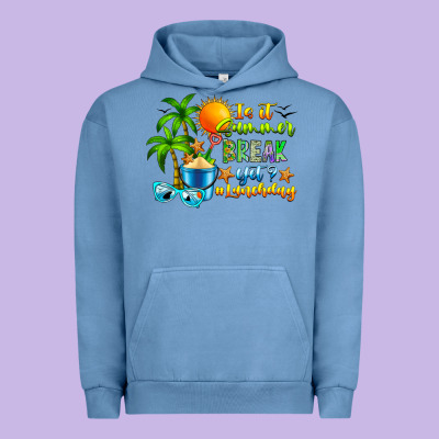 Is It Summer Break Urban Hoodie Designed By Cowhidedigitalart