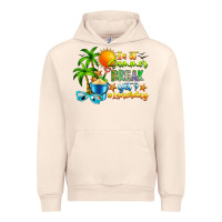 Sandshell Is It Summer Break Urban Hoodie - CowhideDigitalArt