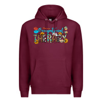 Burgundy occupational therapy Premium Hoodie - OliviaCreatesArt