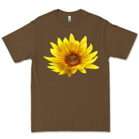 Cacao Maximillian Perennial Sunflower Premium Tee - LillyAllenDesigns