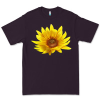 Plum Maximillian Perennial Sunflower Premium Tee - LillyAllenDesigns