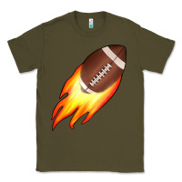 Army Green american football Classic Tee - JahusDesignShop