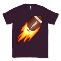 Plum american football Classic Tee - JahusDesignShop