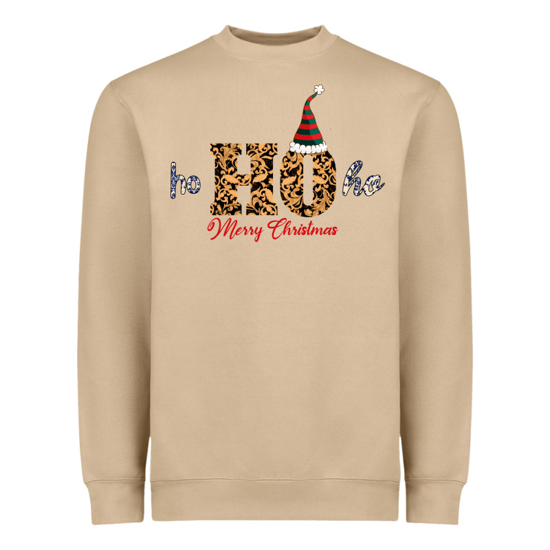 Ho Ho Ho Merry Christmas Heavyweight Sweatshirt by Bettercallsaul | Teevron