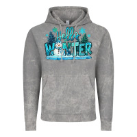 Cloud Rock hello winter snowman Vintage Hoodie - MaliasSmallBusiness