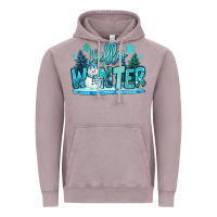 Vintage Zinc hello winter snowman Vintage Hoodie - MaliasSmallBusiness