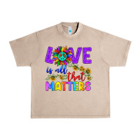 French Oak Love İs All That Matters Urban Heavy Tee - BundleAndBundleShop